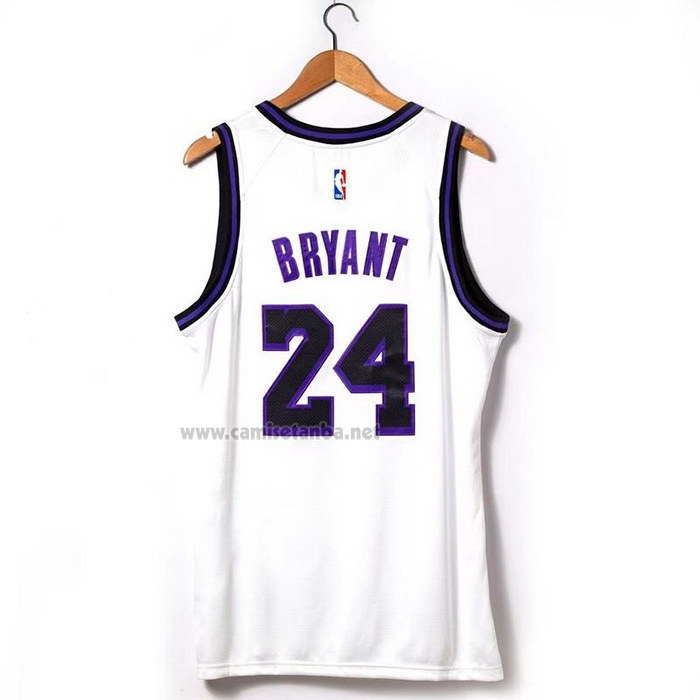Camiseta Los Angeles Lakers Kobe Bryant #24 Ciudad 2022-23 Blanco